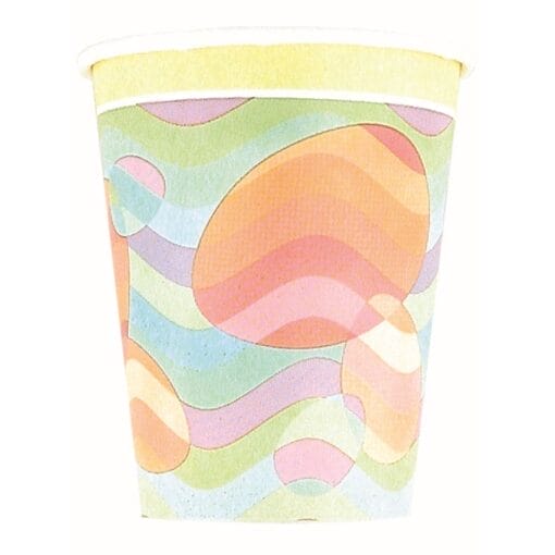 Wavy Easter Eggs Cups Hot/Cold 9Oz