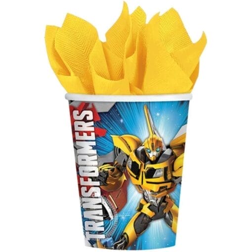 Transformers Core Cups Hot/Cold 9Oz 8Ct