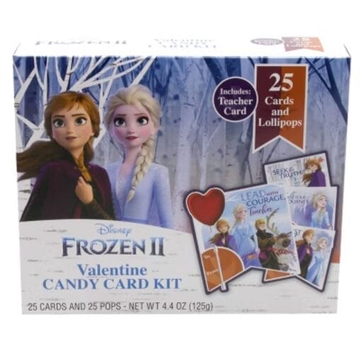 Frozen Ii Valentine Candy Card Kit